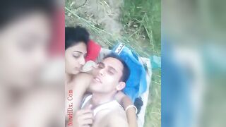 Indian: DESI INDIAN Paramour OUTDORE FUCK