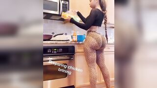 Making Dinner - Instagram Hotties