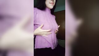Inverted Nipps: feels good to take my brassiere off after a lengthy day at school