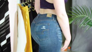arse in Jeans