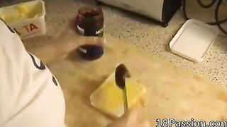 Weird things with cum: dick butter and jelly