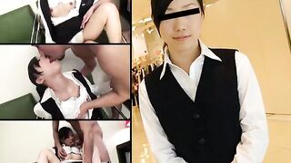 Shaving Department Store Employee for Paipan Sex - Japanese