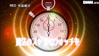 Japanese Girls: - Mizuki Yume, Andou Rei - The Magical Stopwatch! Can We Make This Nurse Stop In Her Tracks