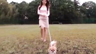 Pranks on Married Women Walking Their Dogs - Japanese