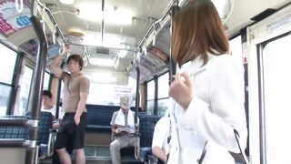 Akari Asahina DV-1363 Undercover Agent Groping Bus - Japanese