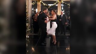 jennifer Lopez dancing in a taut petticoat to show off her chubby butt