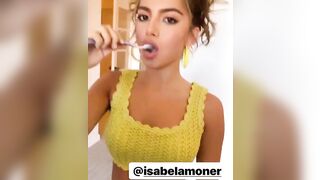 Celebrities: Isabela Moner can't live without crawling into dad's daybed and wrapping her lips around his cock
