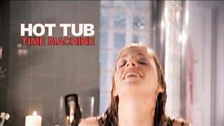 Jessica Pare's forgotten Hot Tub Time Machine promo was a stroke of marketing genius - Celebs