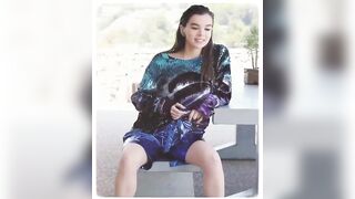 hailee Steinfeld has drained my ramrod for litres of cum in the past months. Sexy slut