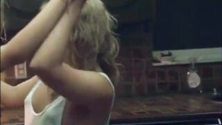 Celebrities: Vanessa Hudgens dances sexy and shows how merry her consummate breasts are...
