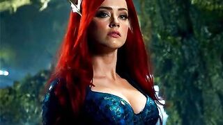 Celebrities: Amber Heard breasts in Aquaman ??