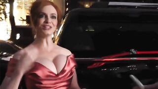 Christina Hendricks gaint tits were made to be fucked and covered in cum - Celebs