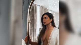 Celebrities: Priyanka Chopra's unfathomable cleavage.