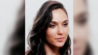 Celebrities: Girl Gadot licking her lips in anticipation