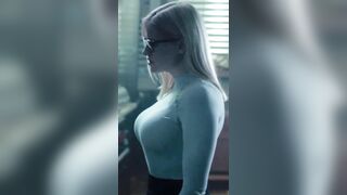 Celebrities: Olivia Taylor Dudley's incredible rack shoving that sweater to its restriction