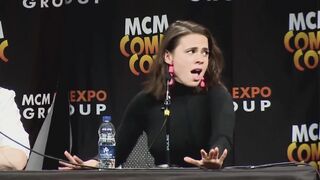 Celebrities: Hayley Atwell Groaning. Turn the sound on ;)