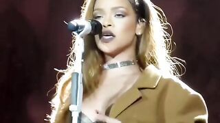 Rihanna being seductive about to masturbate - Celebs