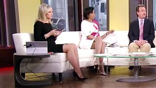 Celebrities: Sandra Smith's legs make me stroke so hard