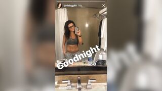 jade Chynoweth Showing off her youthful, fit body