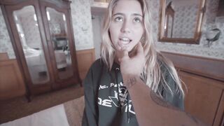 Lia Marie Johnson has a perfect face to nut on - Celebs