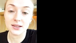 sophie Turner's voice is so seductive and sexy