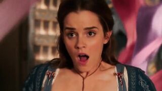 Emma Watson's face when you pull out your cock