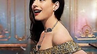 anne Hathaway would look so good overspread in cum