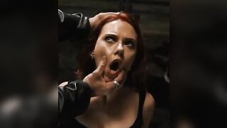 Celebrities: Scarlett Johansson. What would you do to her if you had her in this spot?