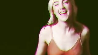 Celebrities: Saoirse Ronan flirts with you in her little slide