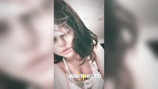 selena Gomez knows how to tease with her cleavage