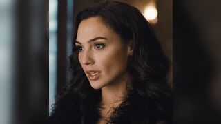 Gal Gadot when she finds out her first Adult film will be with two BBCs... - Celebs