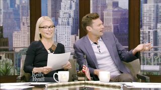 kelly Ripa has the ideal mouth and face to fuck and leave overspread in cum