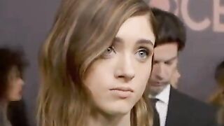 Sloppy blowjob or brutal facefuck for Natalia Dyer? - Celebs