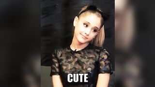 Celebrities: Cute vs. bratty Ariana Grande - which one's hotter?