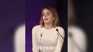 Celebrities: Amicable vs. bitchy Emma Watson - which one's hotter?