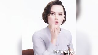 Daisy Ridley after you give her a swallowing your cum - Celebs