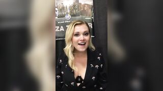 Celebrities: Eliza Taylor is in need of a tittyfuck and giant loads