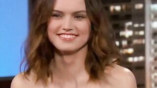 Imagine turning Daisy Ridley's face into a sloppy mess - Celebs