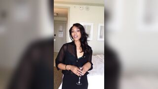 candice Patton about to get fucked raw in a hotel room