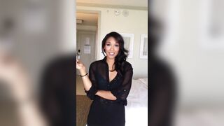 Celebrities: Candice Patton about to receive fucked raw in a hotel room