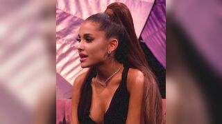 Celebrities: Ariana Grande's ponytail is consummate to grab hold of during the time that you fuck her face