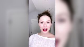 Celebrities: When you ask Elizabeth Olsen if she's willing for her bang