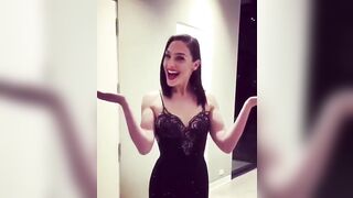 Gal Gadot could beat me with those arms and I would thank her - Celebs