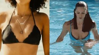 Nathalie Emmanuel And Jennifer Garner Bathing Suits And Babes - Celebs