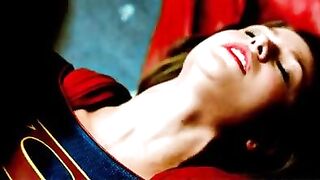 That moment when Melissa Benoist as Supergirl gets fucked in her tight pussy - Celebs
