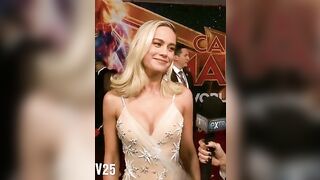 I wanna bury my face between Brie Larson's perfect pair of tits - Celebs