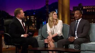 Celebrities: Elizabeth Olsen's definitely begging to have a BBC in her throat