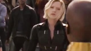 Celebrities: Sexually excited for Infinity War just to watch all the close up shots of Scarlett Johansson's good firm butt.