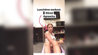 i want to fuck sexy and sweat MILF Jenna Fischer after her workout