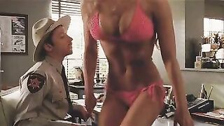 Celebrities: peak Jessica Simpson sexy body in pink bikini has me busting hard